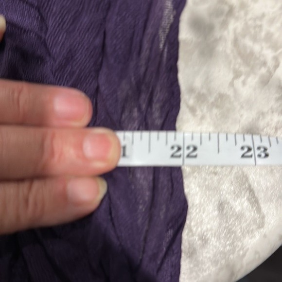 purple scarf/wrap - Picture 4 of 8